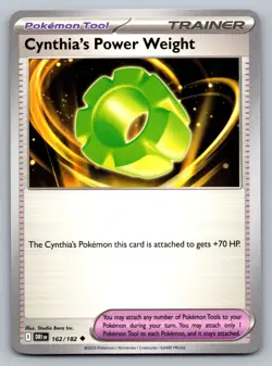 Pokemon TCG SV10: Destined Rivals Cynthia's Power Weight 162/182 - Image 1