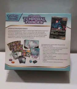 Pokemon TCG Scarlet & Violet Temporal Forces ETB (Walking Wake) Factory Sealed - Image 2