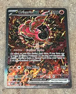 Pokemon Oricorio ex Full Art Promo Holo 024 Me: Mega Evolution 190 HP 110 Attack - Image 1