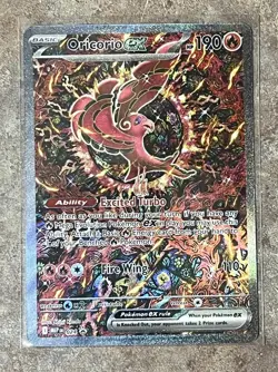 Pokemon Oricorio ex Full Art Promo Holo 024 Me: Mega Evolution 190 HP 110 Attack - Image 2