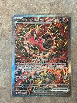Pokemon Oricorio ex Full Art Promo Holo 024 Me: Mega Evolution 190 HP 110 Attack - Image 3