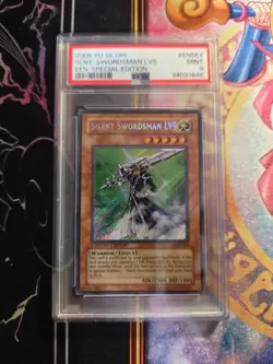 2005 Yu-Gi-Oh! Silent Swordsman LV5 #ENSE4 Secret Rare EEN Special Edition - Image 1