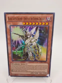 Yugioh Black Luster Soldier - Envoy of the Evening Twilight AP08-EN008 Super NM - Image 1
