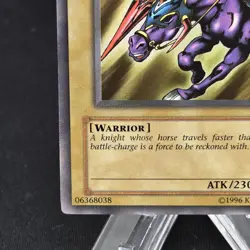 Yugioh - Gaia The Fierce Knight LOB-006 Unlimited - The Legend of Blue Eyes Whit - Image 4