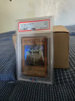 Konami Yu-Gi-Oh! TCG 2002 Lord of D. SDK-041 Starter Deck Kaiba 1st Ed PSA 9 - Image 1