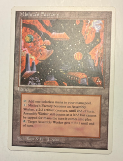 MTG 4th Mishra's Factory LP - Image 1