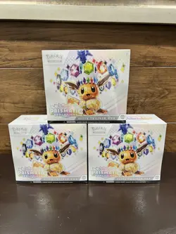 Pokemon TCG Scarlet & Violet Prismatic Evolutions ETB X 3 ✅FREE SHIP✅ - Image 1