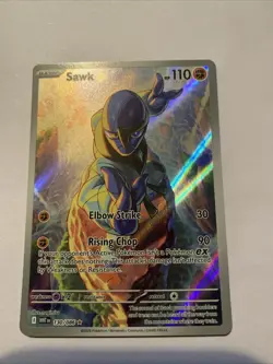 2025 Pokemon SV White Flare WHT EN - Sawk 130/086 - Illustration Rare - Image 1