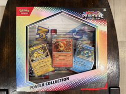 Pokemon TCG Scarlet & Violet Prismatic Evolutions Poster Collection Box - Image 1