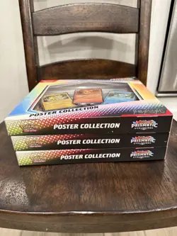 Pokemon TCG Scarlet & Violet Prismatic Evolutions Poster Collection Box - Image 2