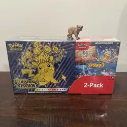 Pokemon x Costco Surging Sparks Elite Trainer Box ETB + Booster Bundle - Sealed - Image 1
