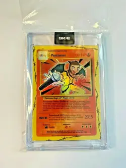 Gen Con 2021 Ebay Exclusive Postemon Post Malone Yellow DJ Skee 124/999 Pokemon - Image 1