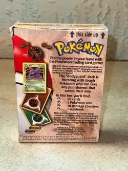 vintage Pokemon Trading Card Game Fossil "BodyGuard" Theme Deck - Image 5