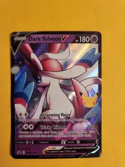 Dark Sylveon V SWSH134 SWSH: Sword & Shield Promo Cards Holo - Image 1