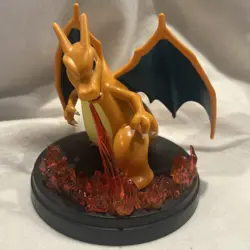 Charizard EX Super-Premium Collection (Figure Only), Pokemon Card Stand - Image 2