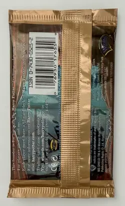 Harry Potter CHAMBER OF SECRETS Factory Sealed Booster Pack 11 Cards - Image 2