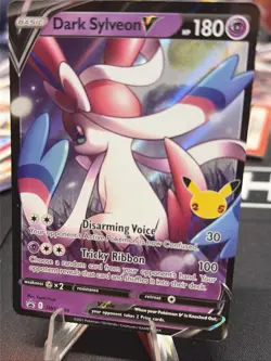 Dark Sylveon V SWSH134 SWSH: Sword & Shield Promo Cards Holo - Image 2
