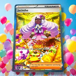 Pokemon TCG Jacinthe 122/088 Special Illustration Rare Perfect Order Card NM - Image 1