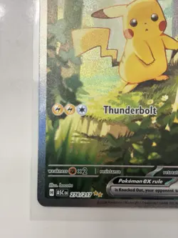 Pikachu ex - Ascended Heroes Special Illustration Rare Card 276/217 SIR NM/MINT - Image 4