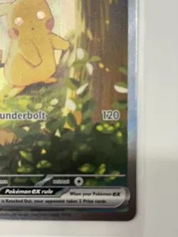 Pikachu ex - Ascended Heroes Special Illustration Rare Card 276/217 SIR NM/MINT - Image 5