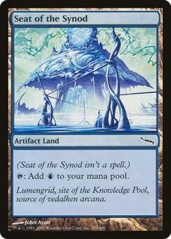 Seat of the Synod #283 (MP) Mirrodin MRD Magic MTG - Image 1