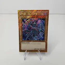 Yugioh Dark Magician MVP1-ENGV3 Limited Edition Gold Holo Secret Rare Gem Mint - Image 4