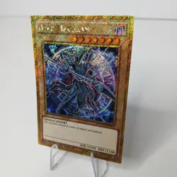 Yugioh Dark Magician MVP1-ENGV3 Limited Edition Gold Holo Secret Rare Gem Mint - Image 5
