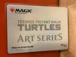 Plains 36/54 - Art Series - Teenage Mutant Ninja Turtles MTG - Image 2