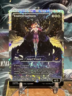 MTG | Exalted Sunborn (⚡Fracture FOIL✨) [Edge of Eternities] - Image 1