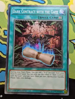 Dark Contract With The Gate SDPD-EN024 - Common - YuGiOh - Image 1