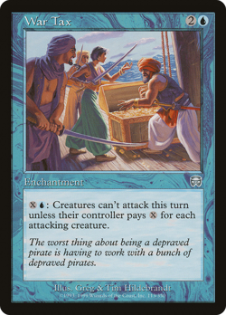 War Tax #113 (MP) Mercadian Masques MMQ Magic MTG - Image 1