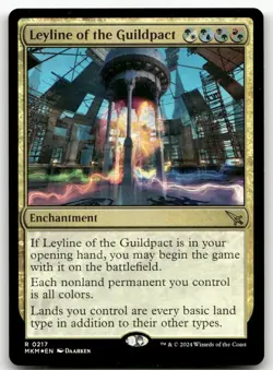 Leyline of the Guildpact #217 (Foil) (NM) Murders Karlov Manor MKM Magic MTG - Image 1