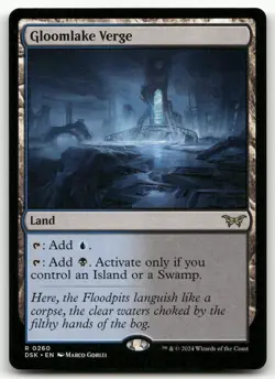 Gloomlake Verge #260 (NM) Duskmourn DSK Magic MTG - Image 1