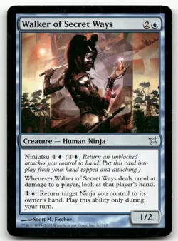 Walker of Secret Ways #60 (NM) Betrayers of Kamigawa BOK Magic MTG - Image 1