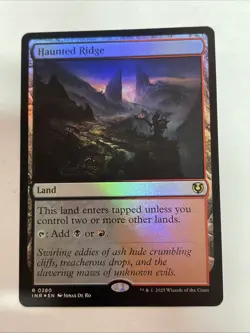 Haunted Ridge 280 MTG Innistrad Remastered Rare Foil - Image 1