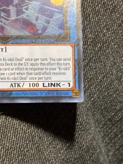Yugioh Asian English Evil Twin Ki-Sikil Deal ALIN-AE052 SE Original - Image 2