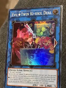 Yugioh Asian English Evil Twin Ki-Sikil Deal ALIN-AE052 SE Original - Image 4