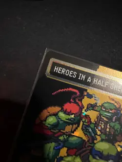 MTG Heroes in a Half Shell #0096 Borderless Surge Foil M Pixel Art TMNT NM - Image 5