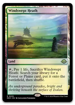 Windswept Heath #235 (Foil) (NM) Modern Horizons 3 MH3 Magic MTG - Image 1
