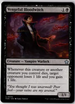 Vengeful Bloodwitch #0076 (FDN) Foundations - Image 1