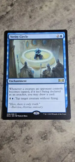 Verity Circle Ravnica Allegiance Regular Enchantment MTG NM Rare - Image 1