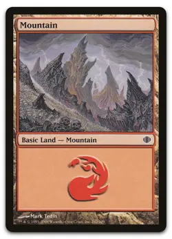 Mountain (242) #242 (NM) Shards of Alara ALA Magic MTG - Image 1
