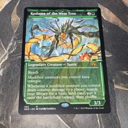 Kodama Of The West Tree X1 Mtg Kamigawa Neon Dynasty Nm Showcase - Image 1