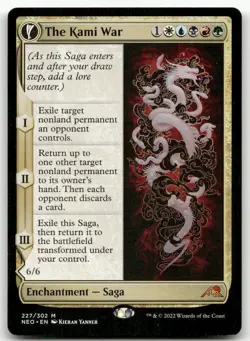 The Kami War #227 (NM) Kamigawa Neon Dynasty NEO Magic MTG - Image 1