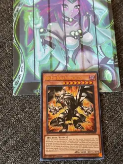 Yugioh 1x Red-Eyes Black Fullmetal Dragon ROTA-EN005 Rage of the Abyss 1st Ed NM - Image 1