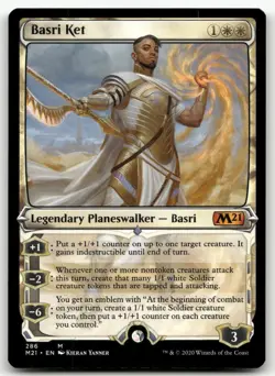 Basri Ket (Showcase) #286 (NM) Core Set 2021 M21 Magic MTG - Image 1