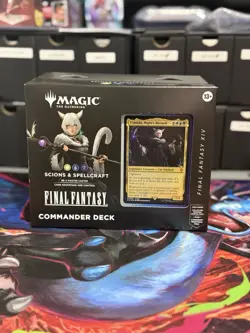 Final Fantasy Scions and Spellcraft Commander Deck Sealed Magic The Gathering - Image 1