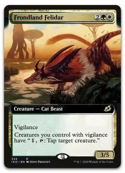 Frondland Felidar (Extended Art) #334 (NM) Ikoria IKO Magic MTG - Image 1