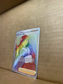 Furisode Girl 205/195 Holo Rainbow Secret Rare Silver Tempest Pokemon Card - Image 3