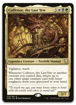 Colfenor, the Last Yew #274 (NM) Commander Legends CMR Magic MTG - Image 1
